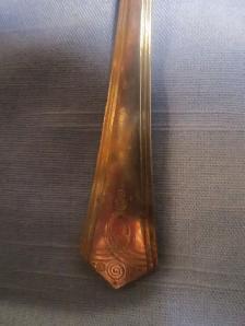 #2-12C  AURORA silverware set for 8