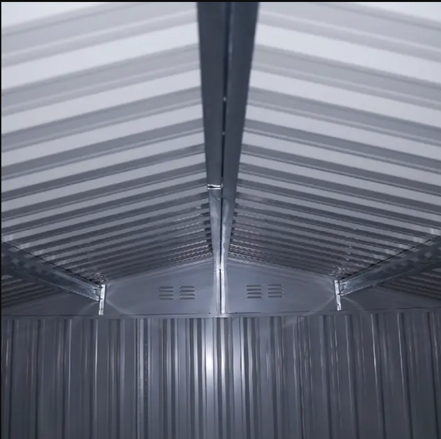 8x11 Metal Shed – Durable Galvanized Steel Storage - Photo 5