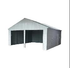 21x19 Double Garage Metal Shed – Heavy Duty Storage - Photo 2