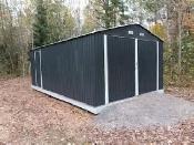 Heavy Duty 11x20 Metal Shed – Garage & Workshop