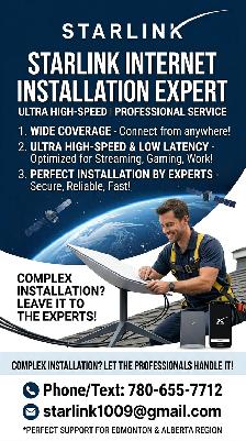 Starlink Internet  Installation