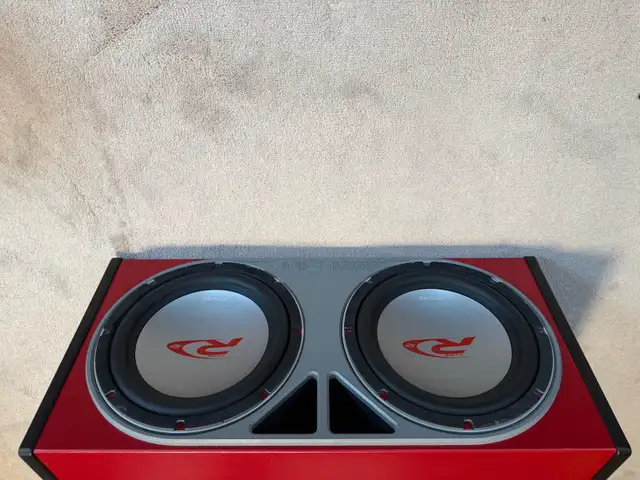 Alpine Type R 12" Subwoofers – First Gen – Excellent
