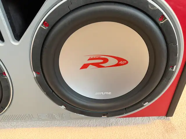 Alpine Type R 12" Subwoofers – First Gen – Excellent - Photo 3