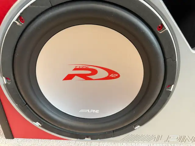 Alpine Type R 12" Subwoofers – First Gen – Excellent - Photo 4