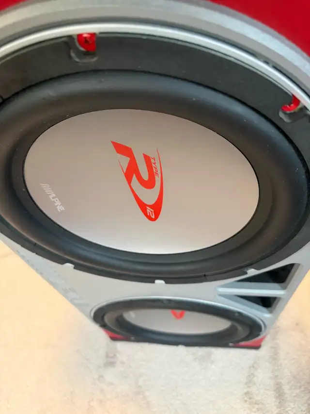 Alpine Type R 12" Subwoofers – First Gen – Excellent - Photo 10