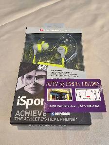 Monster iSport Intensity Bluetooth Athlete Sport Earbuds NEW