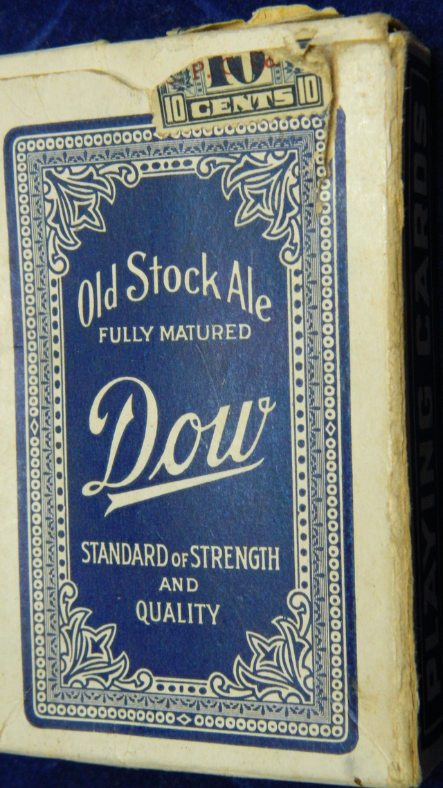 DOW Jeux de carte RARE Complet 54 CARTES de la CIE de Bière DOW