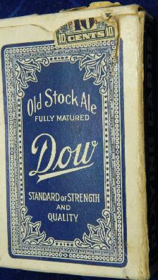 DOW Jeux de carte RARE Complet 54 CARTES de la CIE de Bière DOW