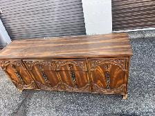 Free delivery used Vintage Wooden Dresser