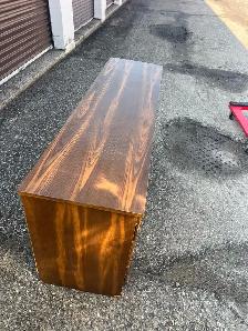 Free delivery used Vintage Wooden Dresser - Photo 8