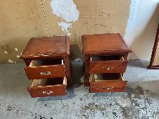 Free delivery used solid wood Vintage Glass Display Cabinet