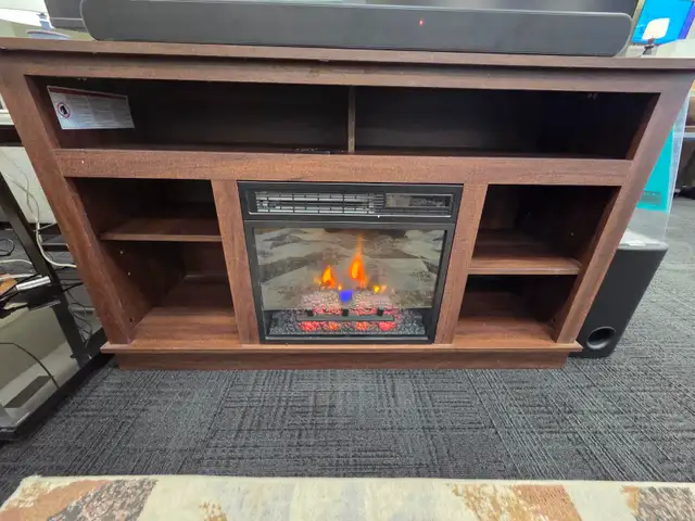 Small Brown TV stand