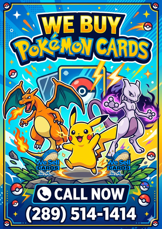 POKEMON COLLECTIONS WANTED - SEALED/SLABS/RAW - SAME DAY CASH