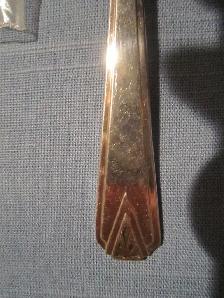 #75-38  DEAUVILLE silverware set for 6