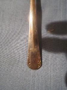 #60-99B  PARKLANE silverware set for 8