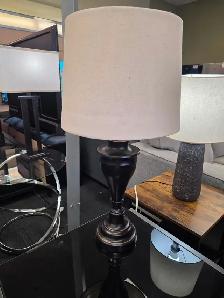 Black Lamps (Pair of 2)