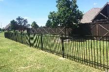 148FT Flat Top Ornamental Fence – 20 Panels & 2 Gates