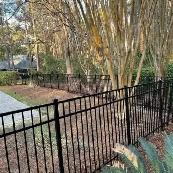 148FT Flat Top Ornamental Fence – 20 Panels & 2 Gates - Photo 4