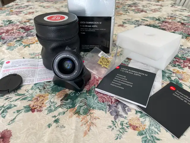 Leica Summicron-M 28mm f/2.0 ASPH 6-Bit Coded, 11604 (V1)