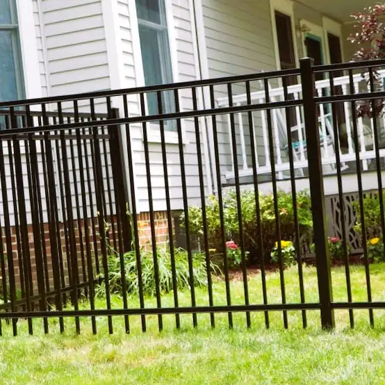 Heavy Duty Flat Top Ornamental Fence 8x6 – 20 Panels - Photo 2