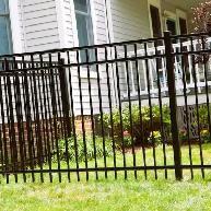 Heavy Duty Flat Top Ornamental Fence 8x6 – 20 Panels - Photo 2
