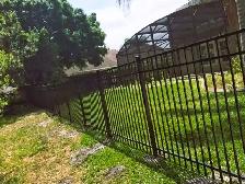 Heavy Duty Flat Top Ornamental Fence 8x6 – 20 Panels - Photo 4