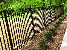 Heavy Duty Flat Top Ornamental Fence 8x6 – 20 Panels - Photo 5