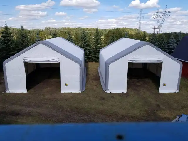 Heavy Duty 30’x40’x22’ Double Truss Shelter - Photo 4