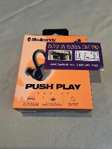Skullcandy Push Play Active Bluetooth Earbuds NEW