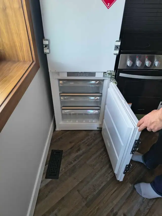 Brand new 24 inch panel ready refrigerator