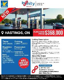 Infinity Mart Convenience store and Ultramar station - Hastings