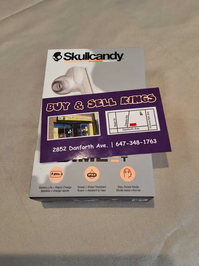 Skullcandy Dime 3 XT Bluetooth Earbuds NEW
