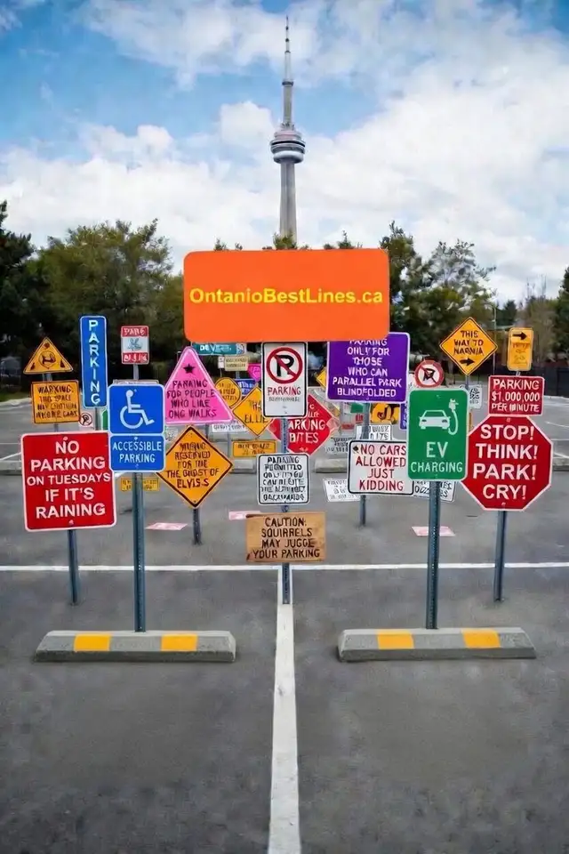 Parking Lot Signs