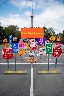 Parking Lot Signs