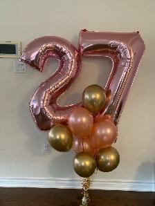 Number Balloons and custom cakes GTA - Photo 2