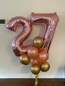 Number Balloons and custom cakes GTA - Photo 3