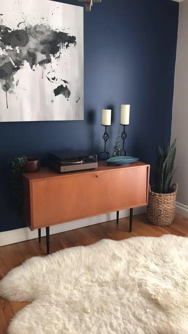 Mid century TEAK TECK Buffet console, crédence, bibliothèque, ba - Photo 3