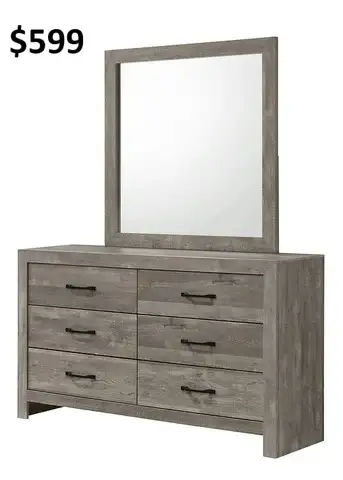 MIKE HAS DRESSER AND MIRROR SETS! $599