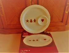Brand New  Mayfair & Jackson Large Chip & Dip Plate - Photo 3