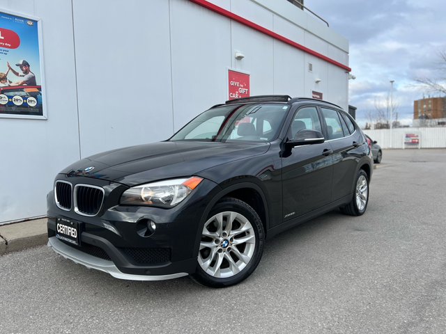 2015 BMW X1 AWD XDRIVE28I-PANOROOF-CAMERA-NAV-118KMS-CERTIFIED