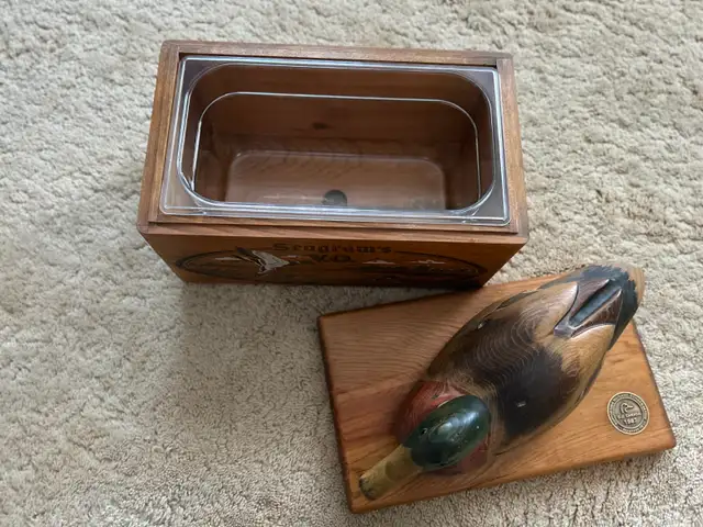 D.U. CANADA 1987SEAGARMS DUCKS UNLIMITED HAND CARVED DUCK COLLE - Photo 4