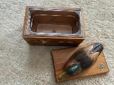 D.U. CANADA 1987SEAGARMS DUCKS UNLIMITED HAND CARVED DUCK COLLE - Photo 4