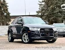 2018 Audi Q3 QUATTRO-KOMFORT/ONE OWNER! 63707 KMS! CERTIFIED!