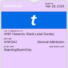 Black Label Society Fillmore Detroit - Photo 2