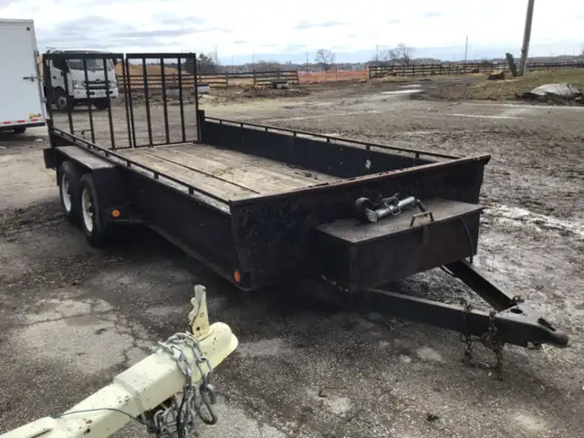 16 x 6 1/2 TANDEM LANDSCAPE TRAILER - Photo 2