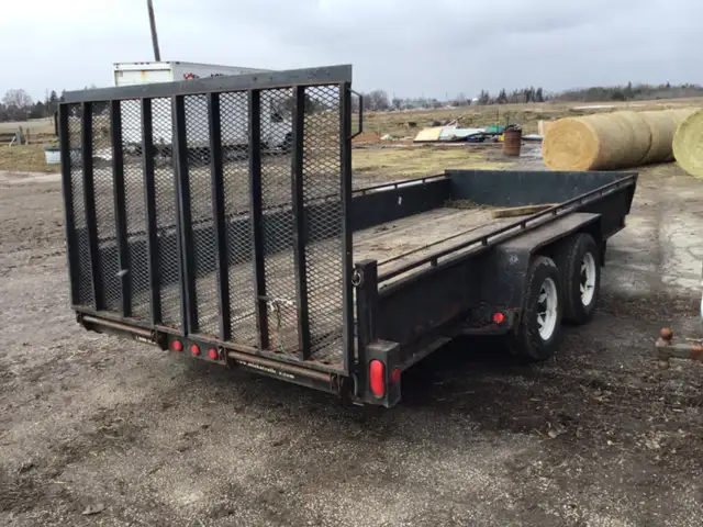16 x 6 1/2 TANDEM LANDSCAPE TRAILER - Photo 5