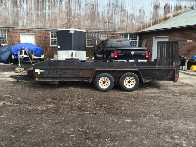 16 x 6 1/2 TANDEM LANDSCAPE TRAILER - Photo 7