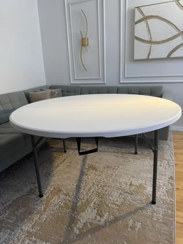 Tables rondes pliantes 60 pouce - Neuf à vendre - Photo 2