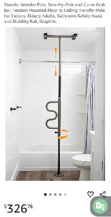 Adjustable wonder pole.$100 - Photo 2