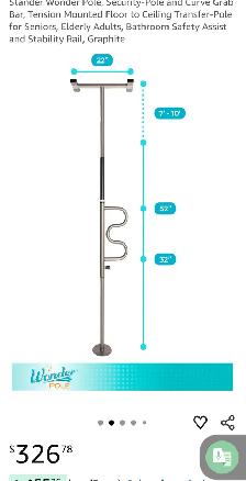 Adjustable wonder pole.$100 - Photo 3